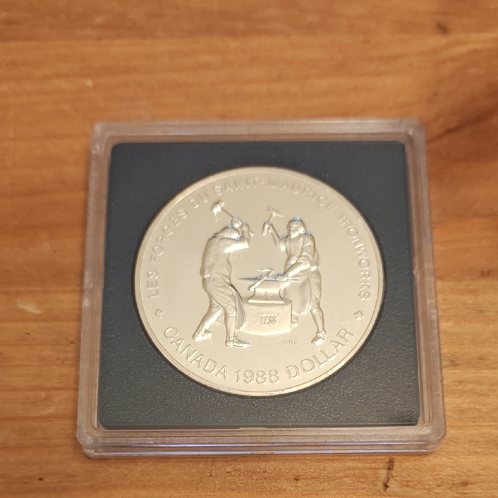 Canada 1988 Silver Dollar Commemorative Coin - Silver